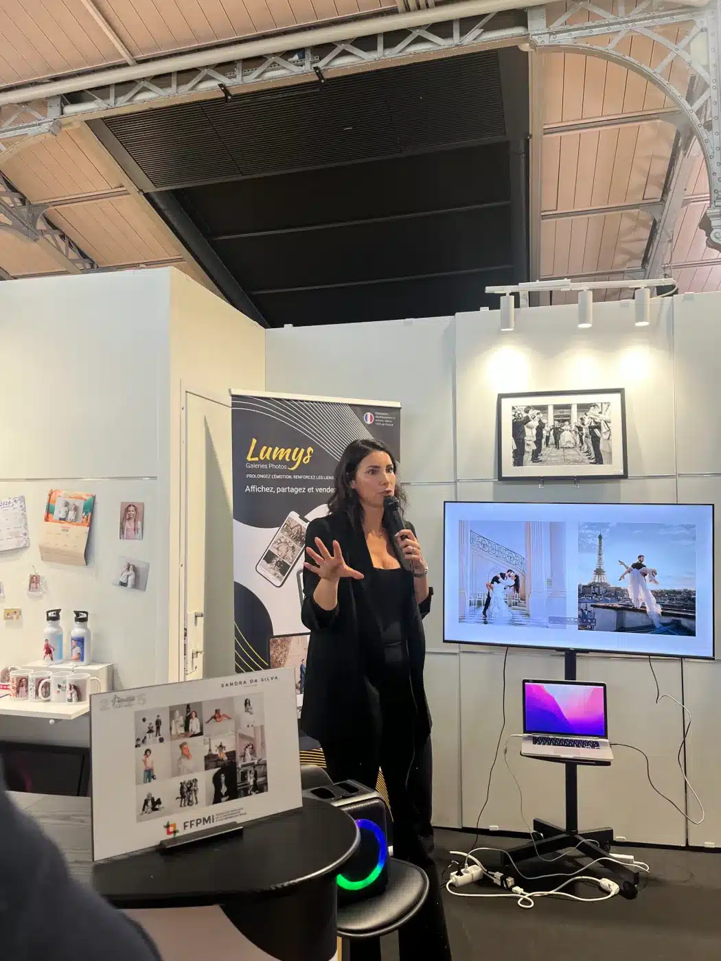 Conférence de Sandra Da Silva, photographe portraitiste à Paris, au Salon de la Photo